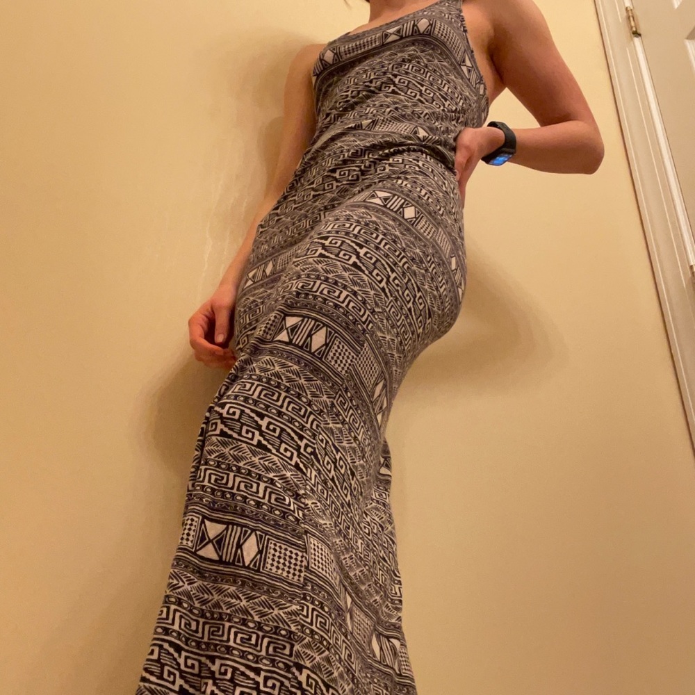 Patterned Summer Dress